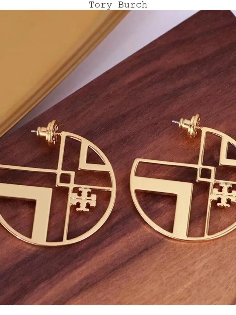 Tory Burch gold earrings